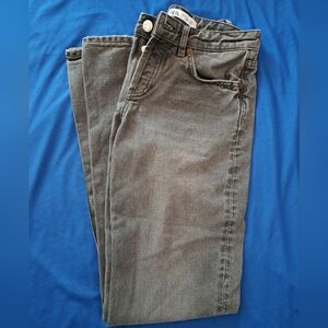 Zara's Gray Buttonfly Jeans